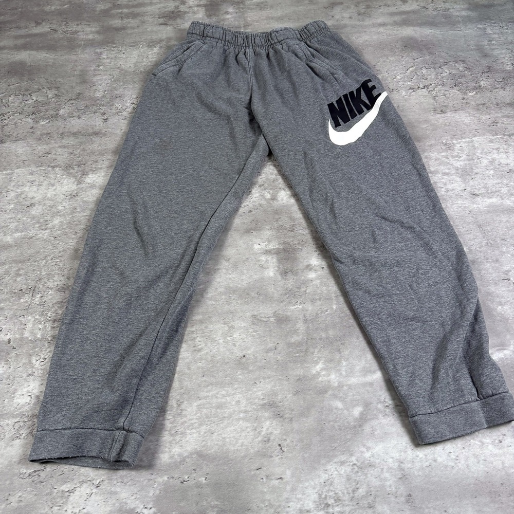 modern nike sweatpants logo fleece mens xl